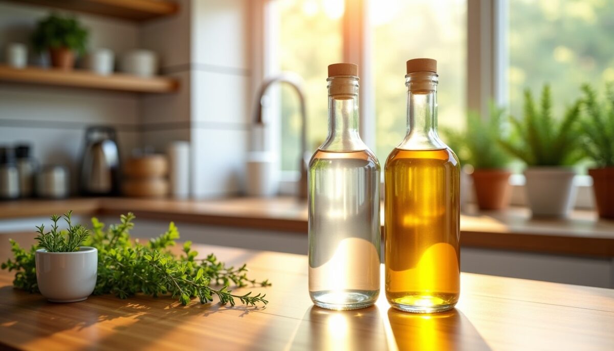 Vinaigre blanc ou vinaigre de cidre : quel substitut choisir en cuisine ? Vinaigre blanc ou vinaigre de cidre : quel substitut choisir en cuisine ?