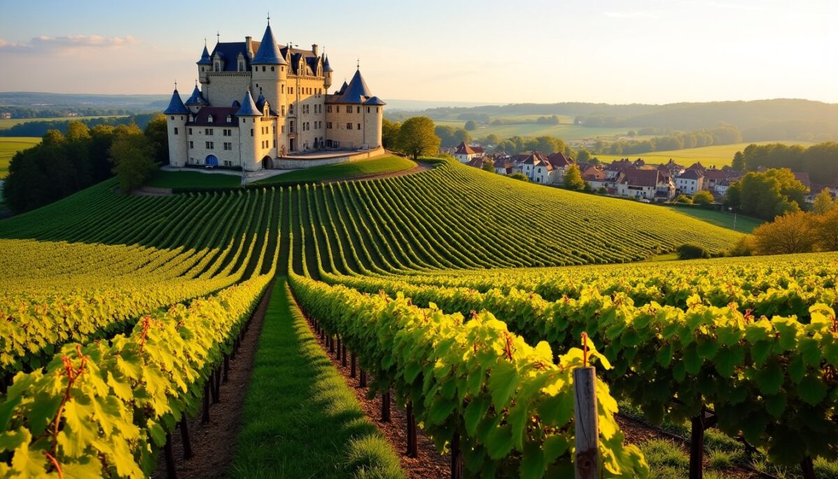 Un week-end en Bourgogne : immersion au cœur des vignobles, châteaux historiques et villages charmants Un week-end en Bourgogne : immersion au cœur des vignobles, châteaux historiques et villages charmants