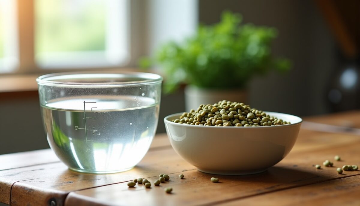 Quelle quantité d'eau nécessaire pour cuire 500g de lentilles ? Quelle quantité d'eau nécessaire pour cuire 500g de lentilles ?