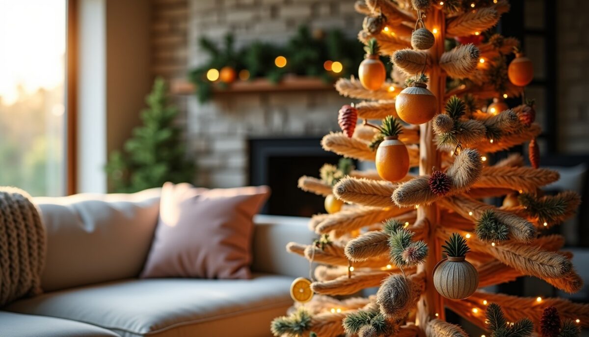 Idées originales pour sublimer un sapin en bois et créer une ambiance de Noël inoubliable