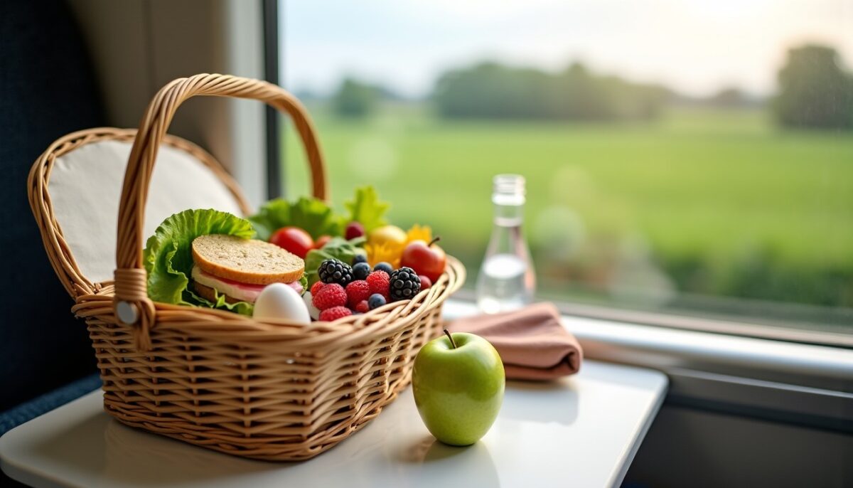 Guide pratique pour composer un panier repas sain et savoureux lors de votre voyage en train